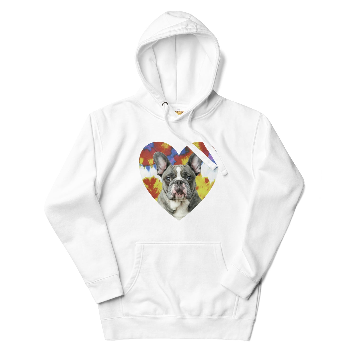 I Love French Bulldog Unisex Hoodie - Deki's Variety Store