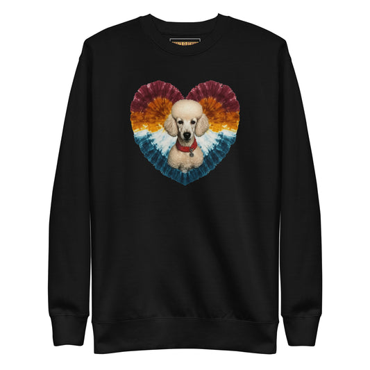 A Poodle Unisex Premium Sweatshirt - Deki's Variety Store