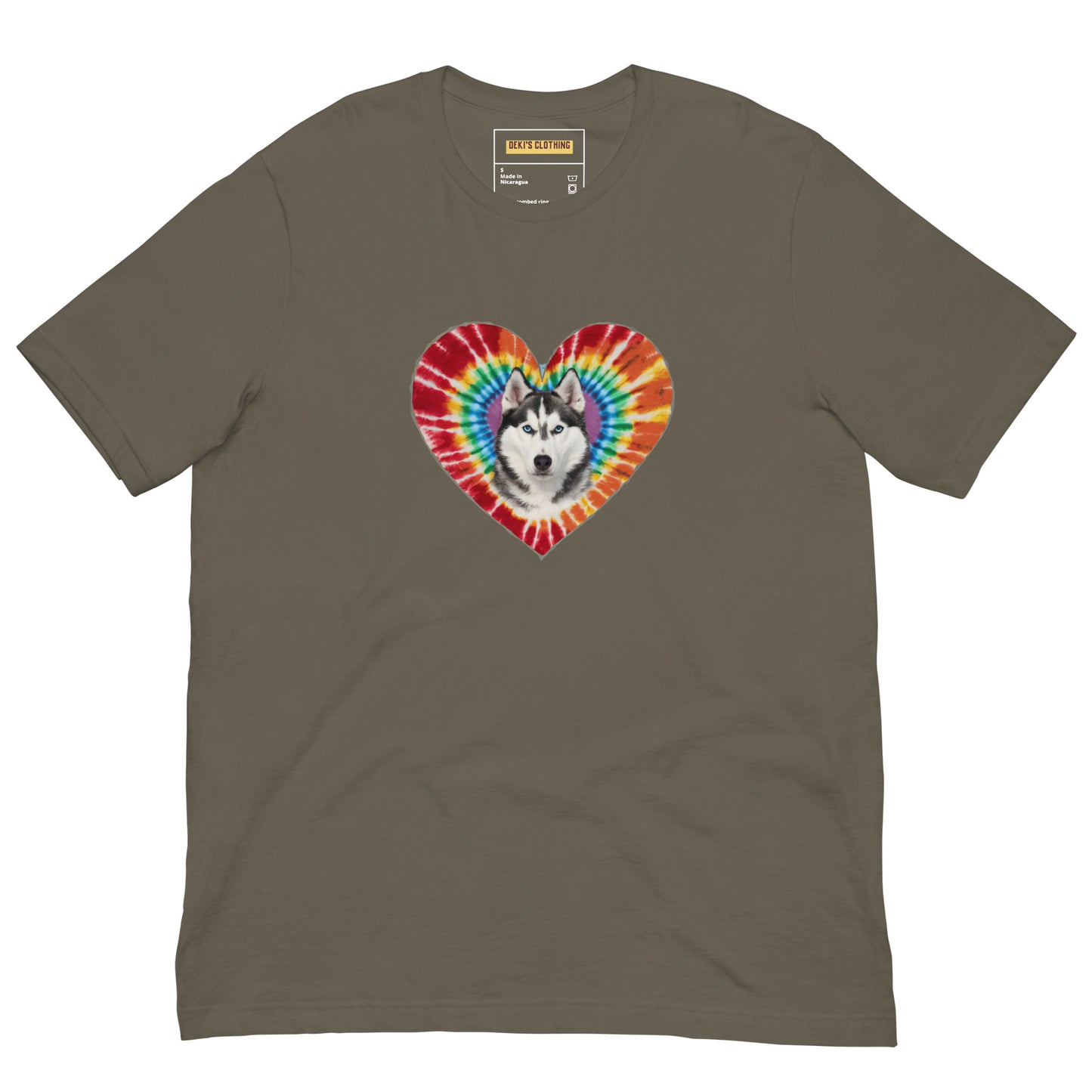 I Love My Siberian Husky Unisex t-shirt - Deki's Variety Store