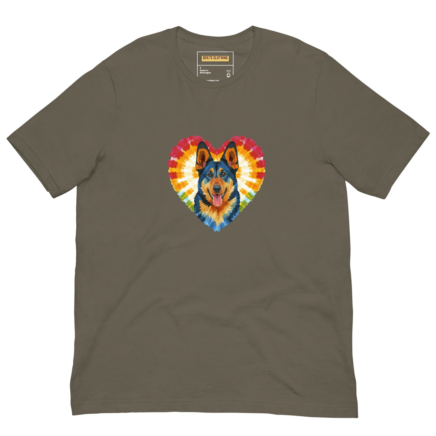 I Love my German Shepherd Unisex t-shirt - Deki's Variety Store