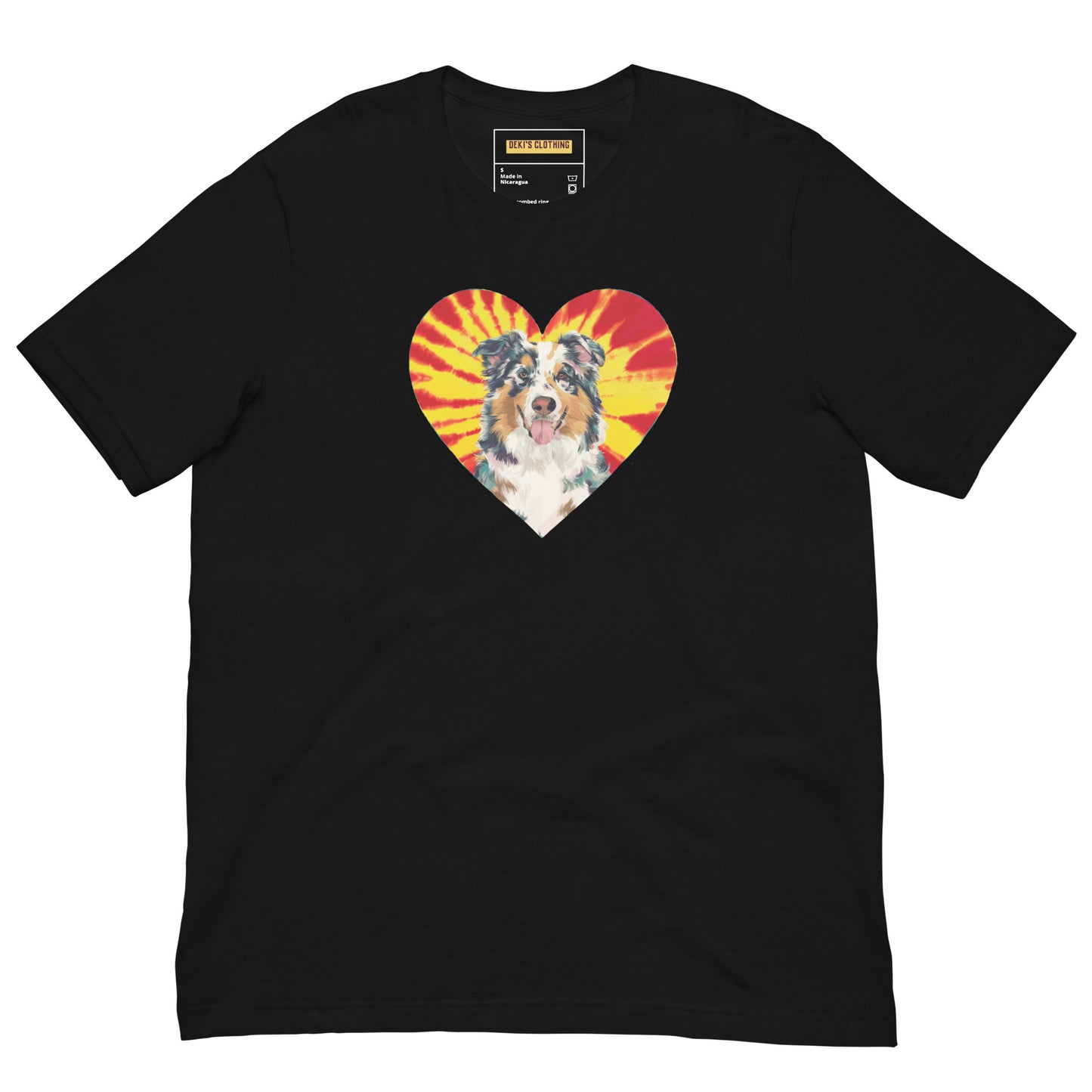 I Love my Australian Shepherd Unisex t-shirt - Deki's Variety Store