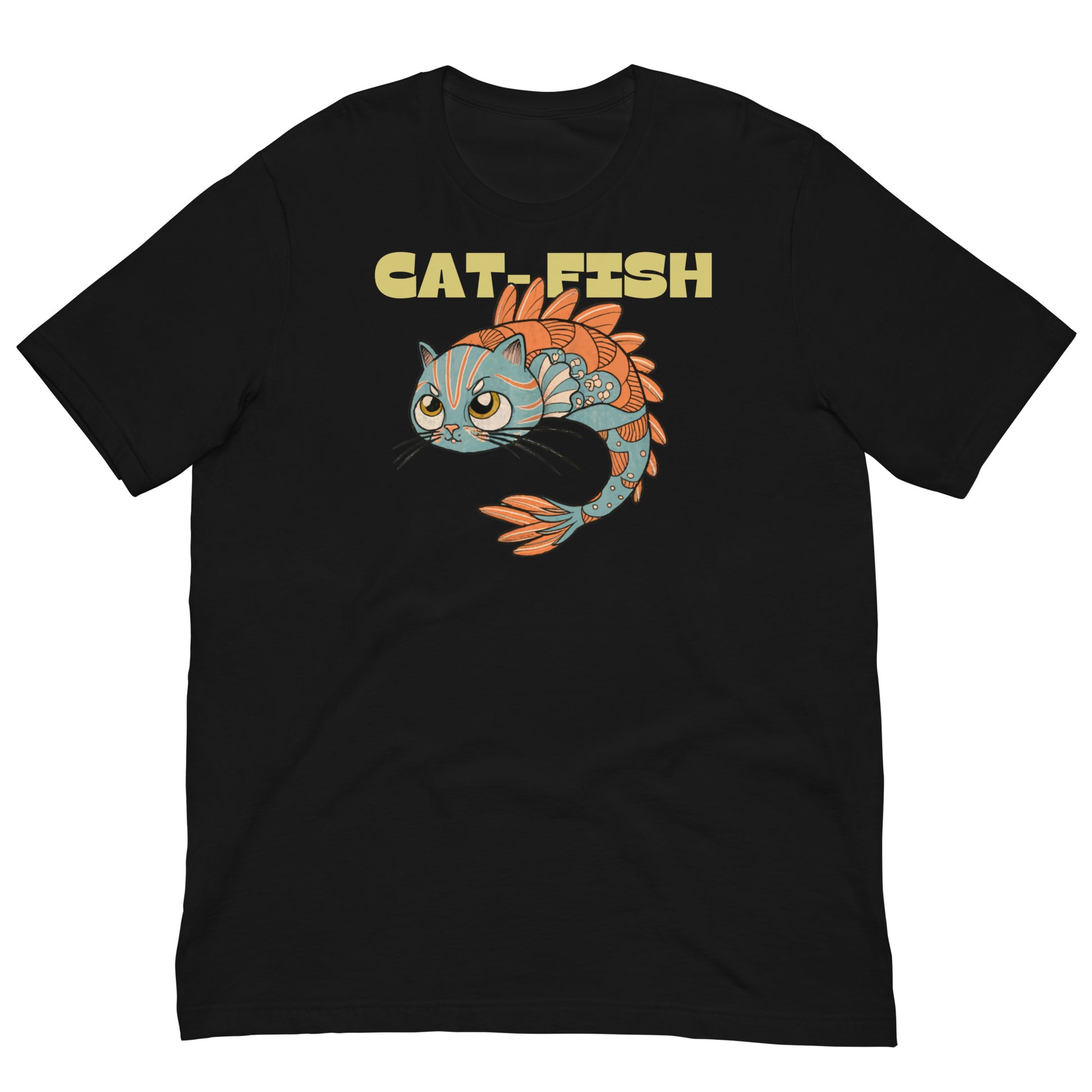 Cat-Fish Unisex t-shirt - Deki's Variety Store