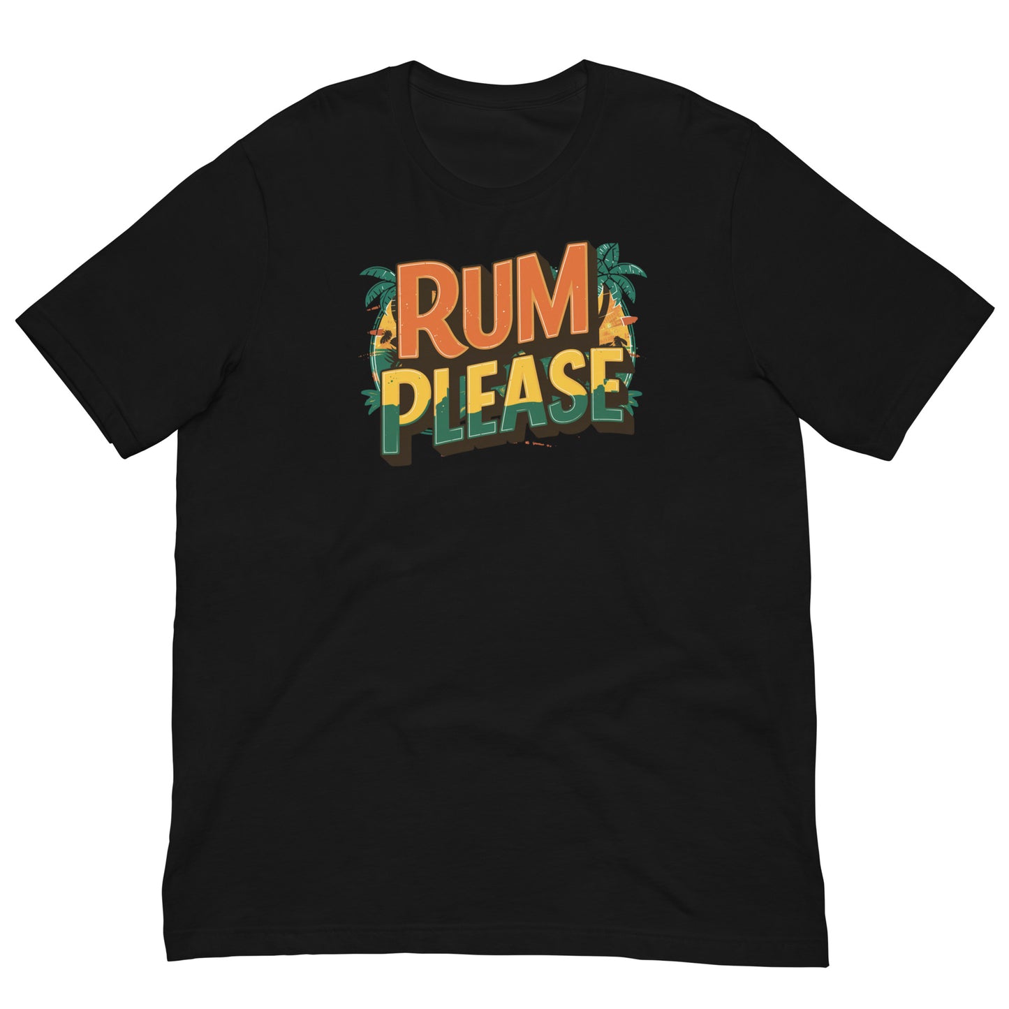 Rum Please t-shirt - Deki's Variety Store