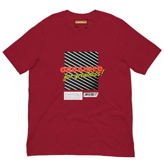 Ordained for Greatness  Unisex t-shirt - Deki's Variety Store