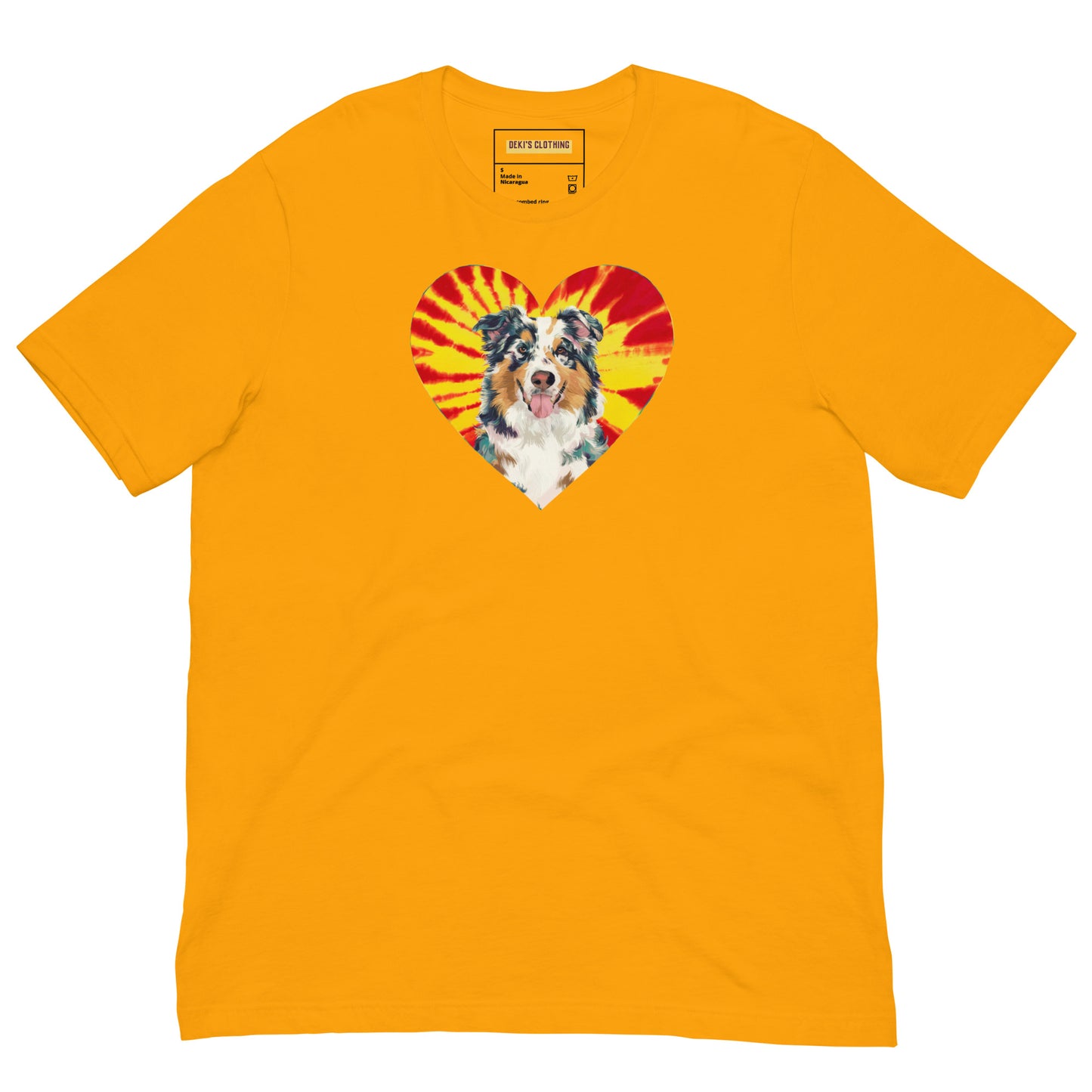 I Love my Australian Shepherd Unisex t-shirt - Deki's Variety Store