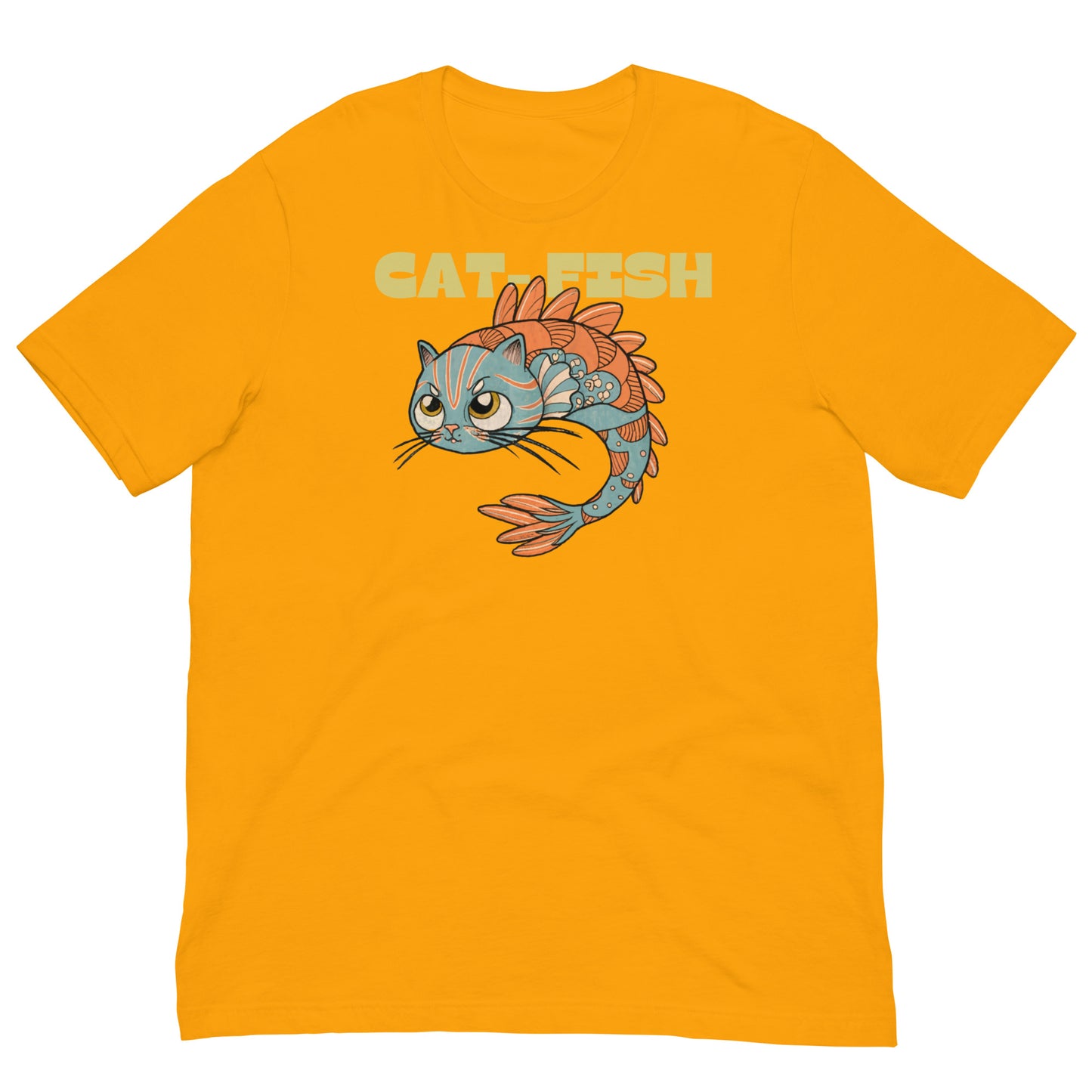 Cat-Fish Unisex t-shirt - Deki's Variety Store