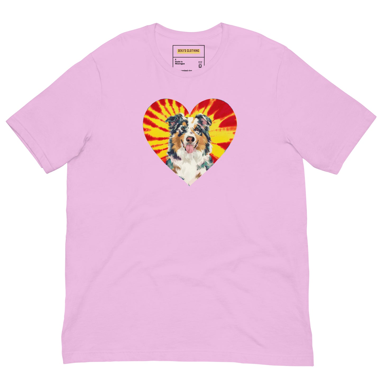 I Love my Australian Shepherd Unisex t-shirt - Deki's Variety Store