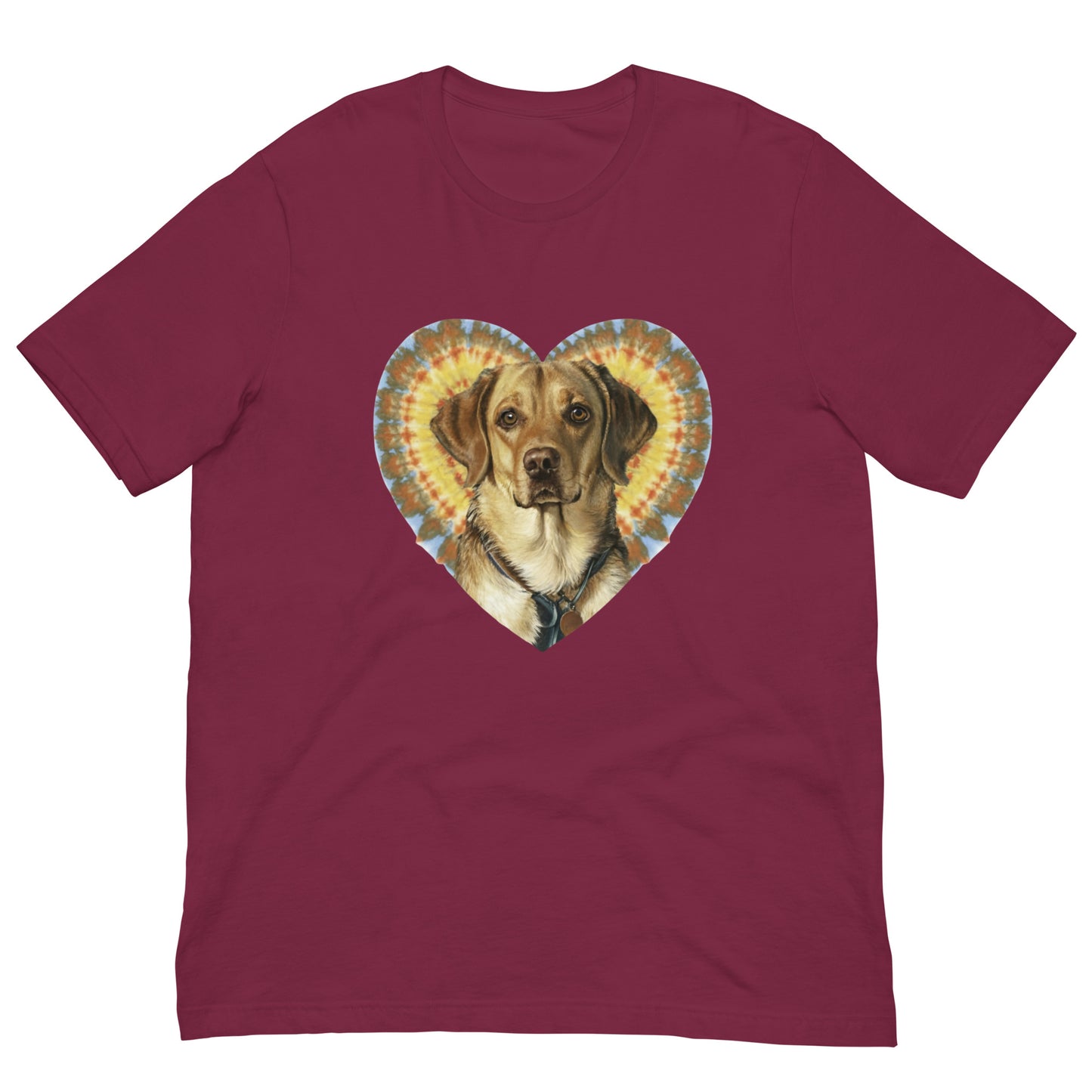 I Love my Labrador Retrievers - Tie and Dye Unisex t-shirt - Deki's Variety Store