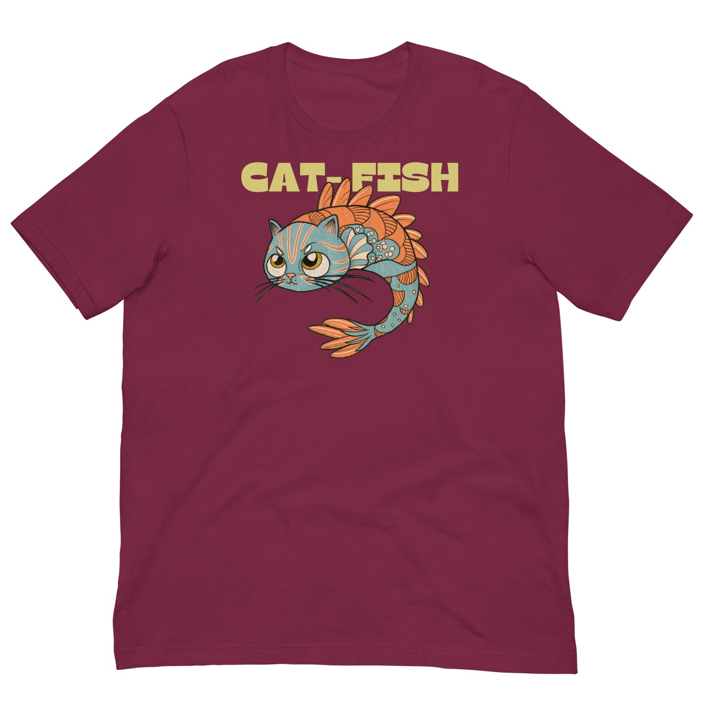 Cat-Fish Unisex t-shirt - Deki's Variety Store