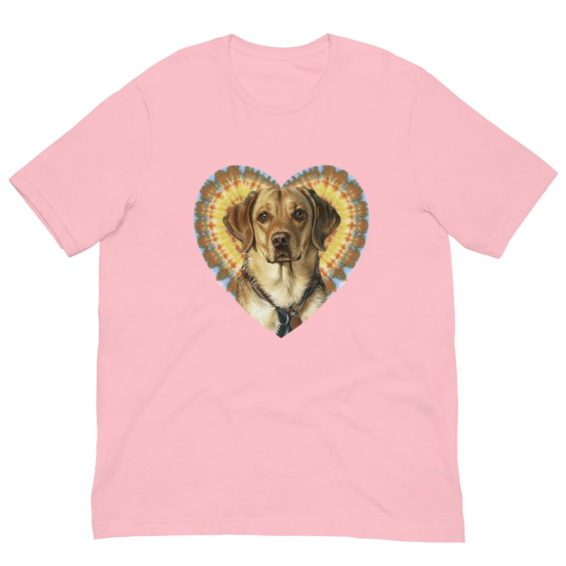 I Love my Labrador Retrievers - Tie and Dye Unisex t-shirt - Deki's Variety Store