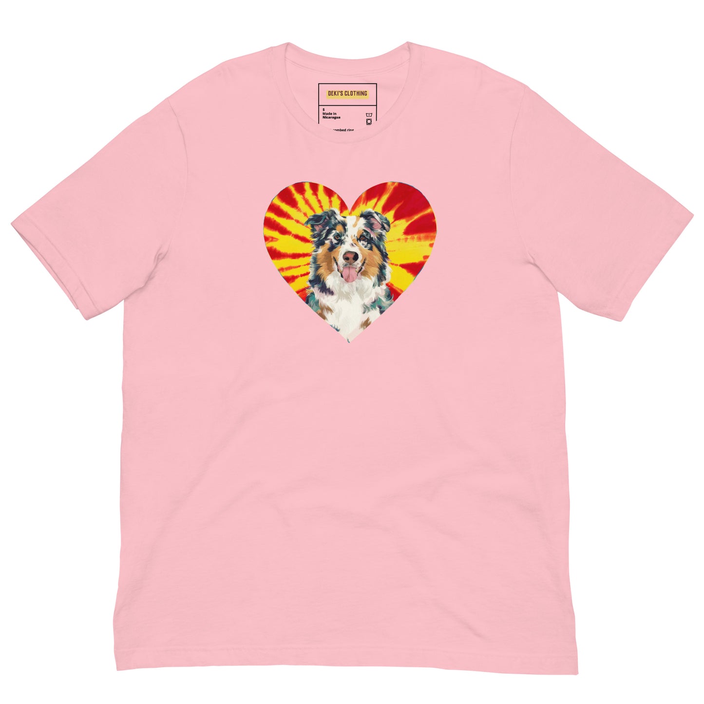 I Love my Australian Shepherd Unisex t-shirt - Deki's Variety Store