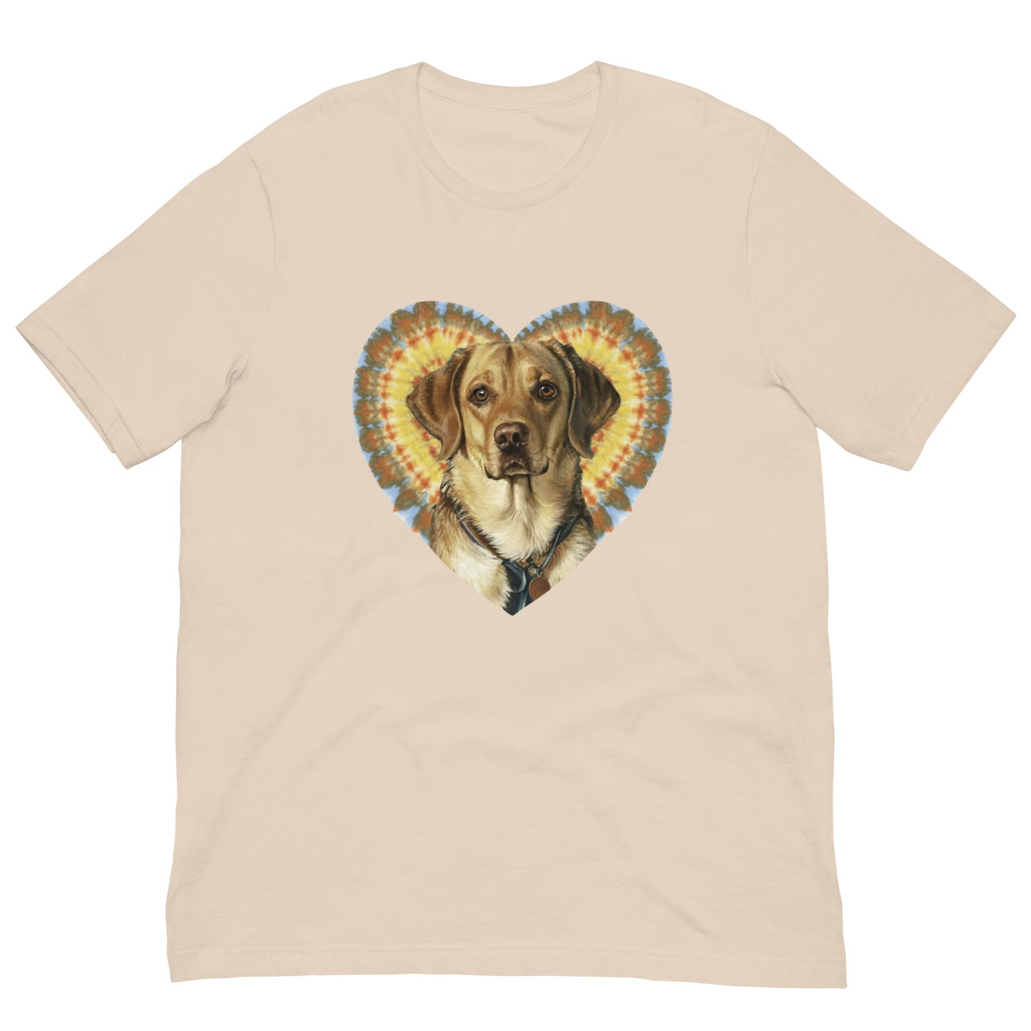 I Love my Labrador Retrievers - Tie and Dye Unisex t-shirt - Deki's Variety Store