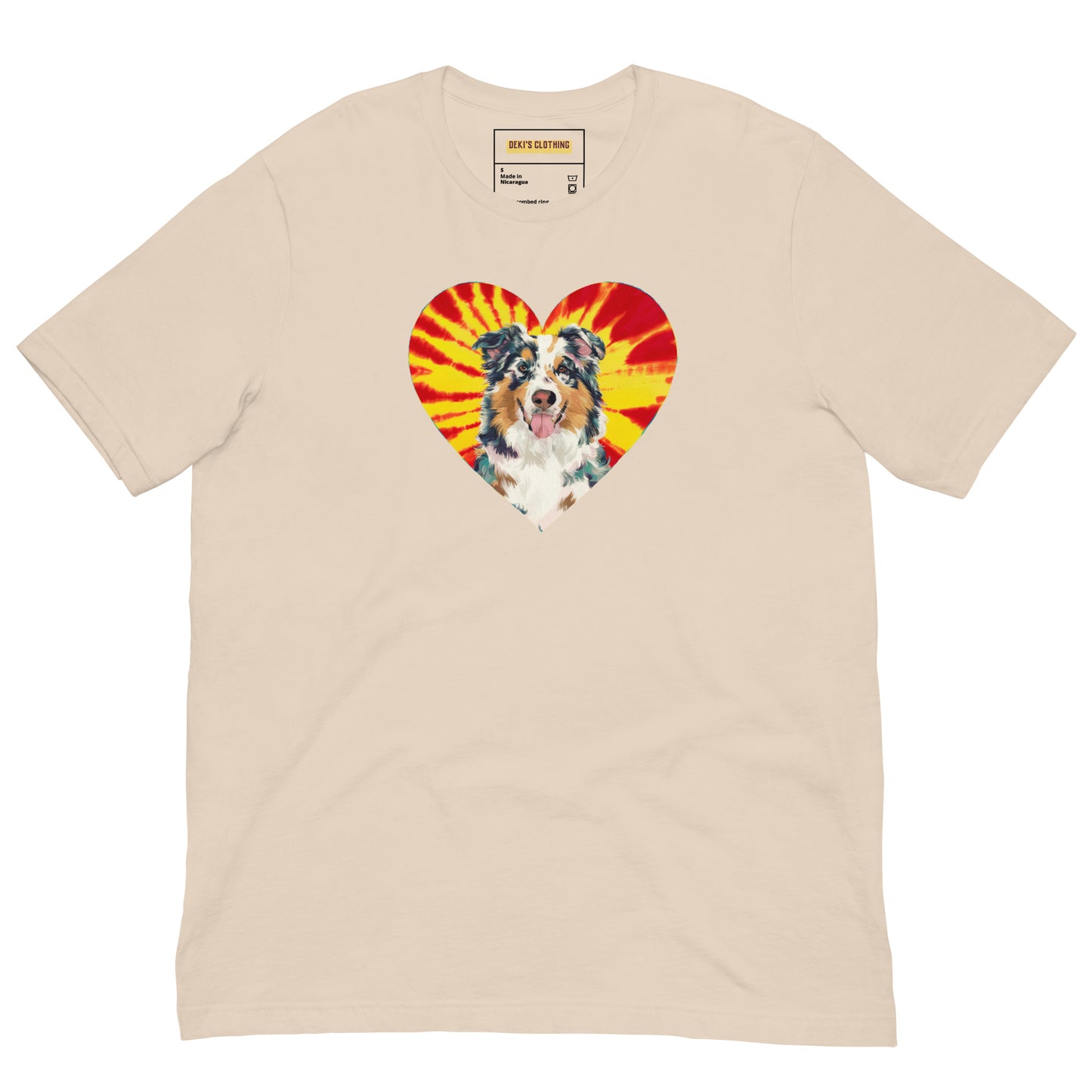 I Love my Australian Shepherd Unisex t-shirt - Deki's Variety Store