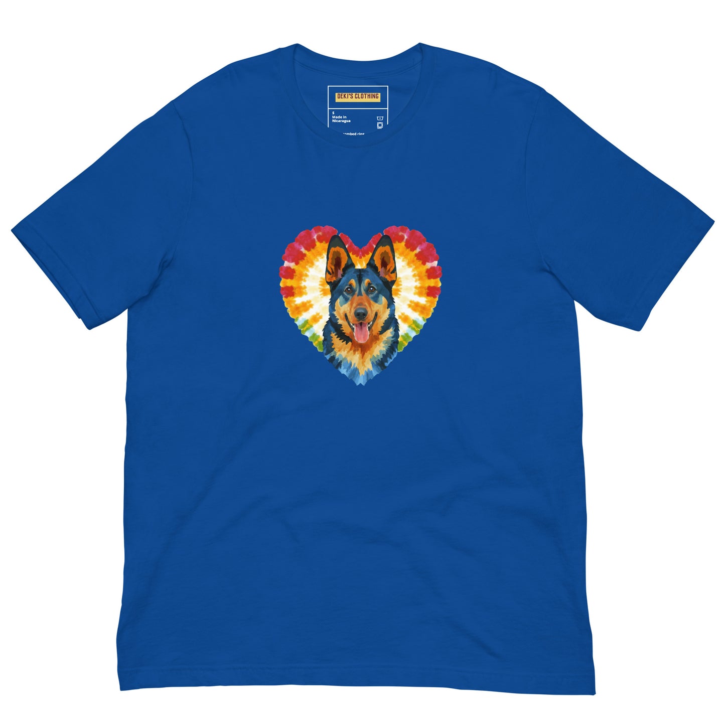 I Love my German Shepherd Unisex t-shirt - Deki's Variety Store