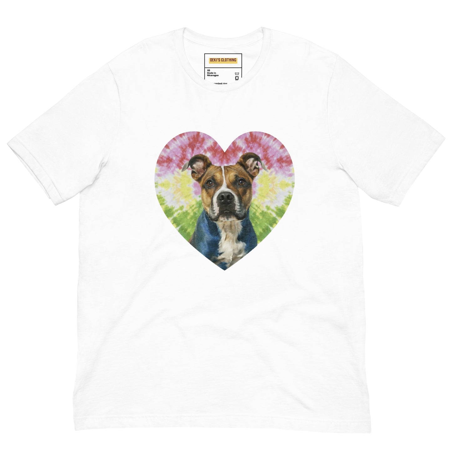 I Love my Staffordshire bull terrier II Unisex t-shirt - Deki's Variety Store