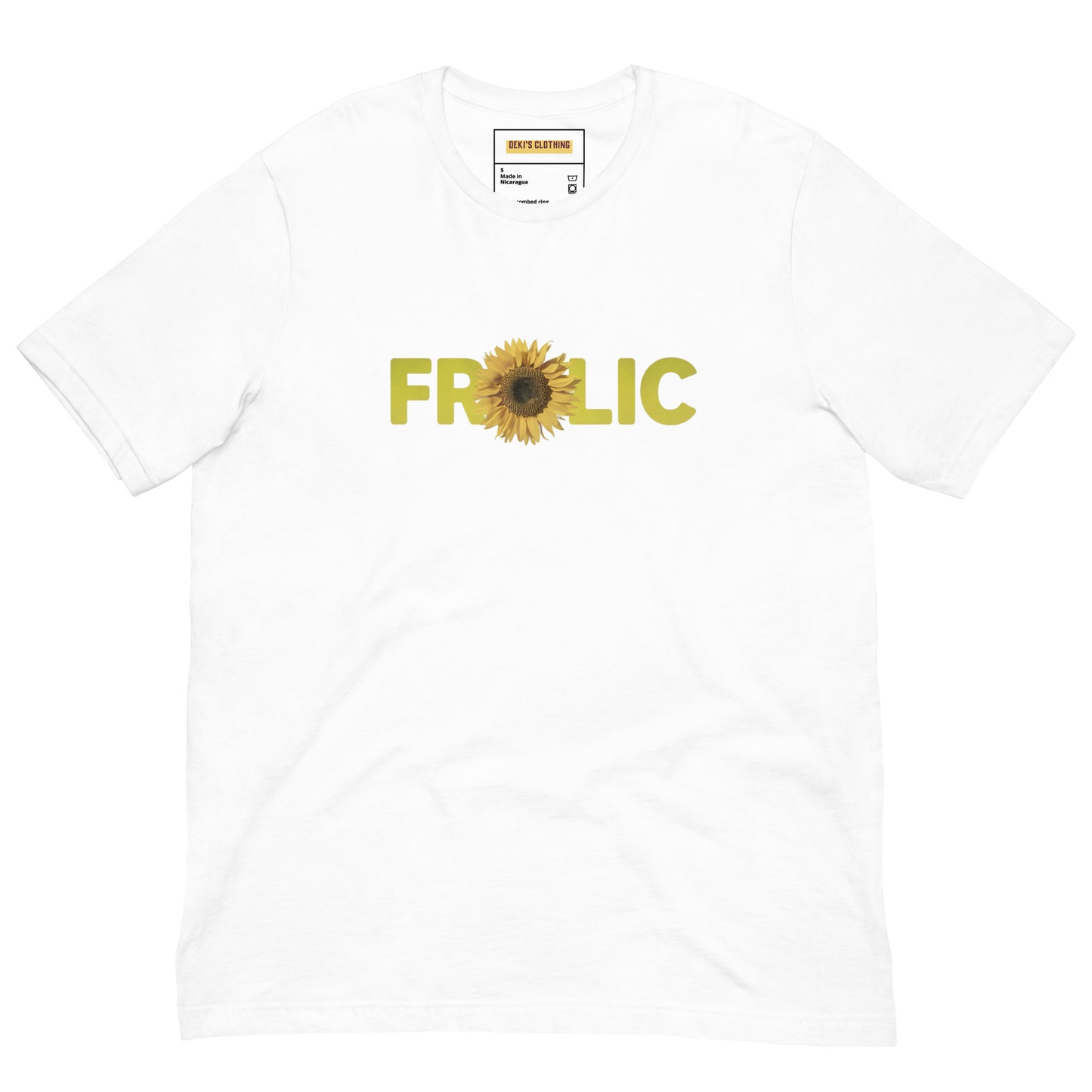 Frolic Unisex t-shirt - Deki's Variety Store