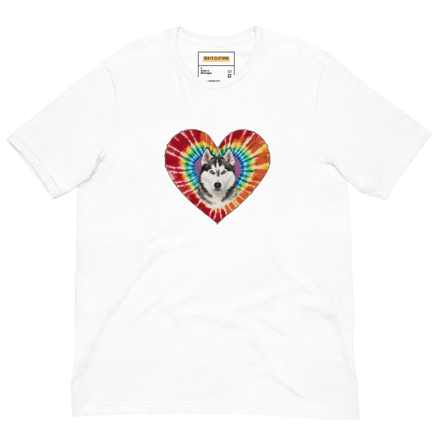 I Love My Siberian Husky Unisex t-shirt - Deki's Variety Store