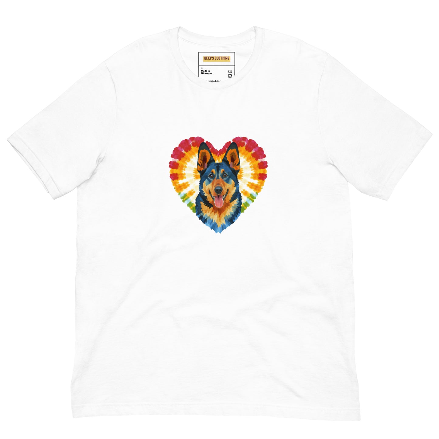 I Love my German Shepherd Unisex t-shirt - Deki's Variety Store