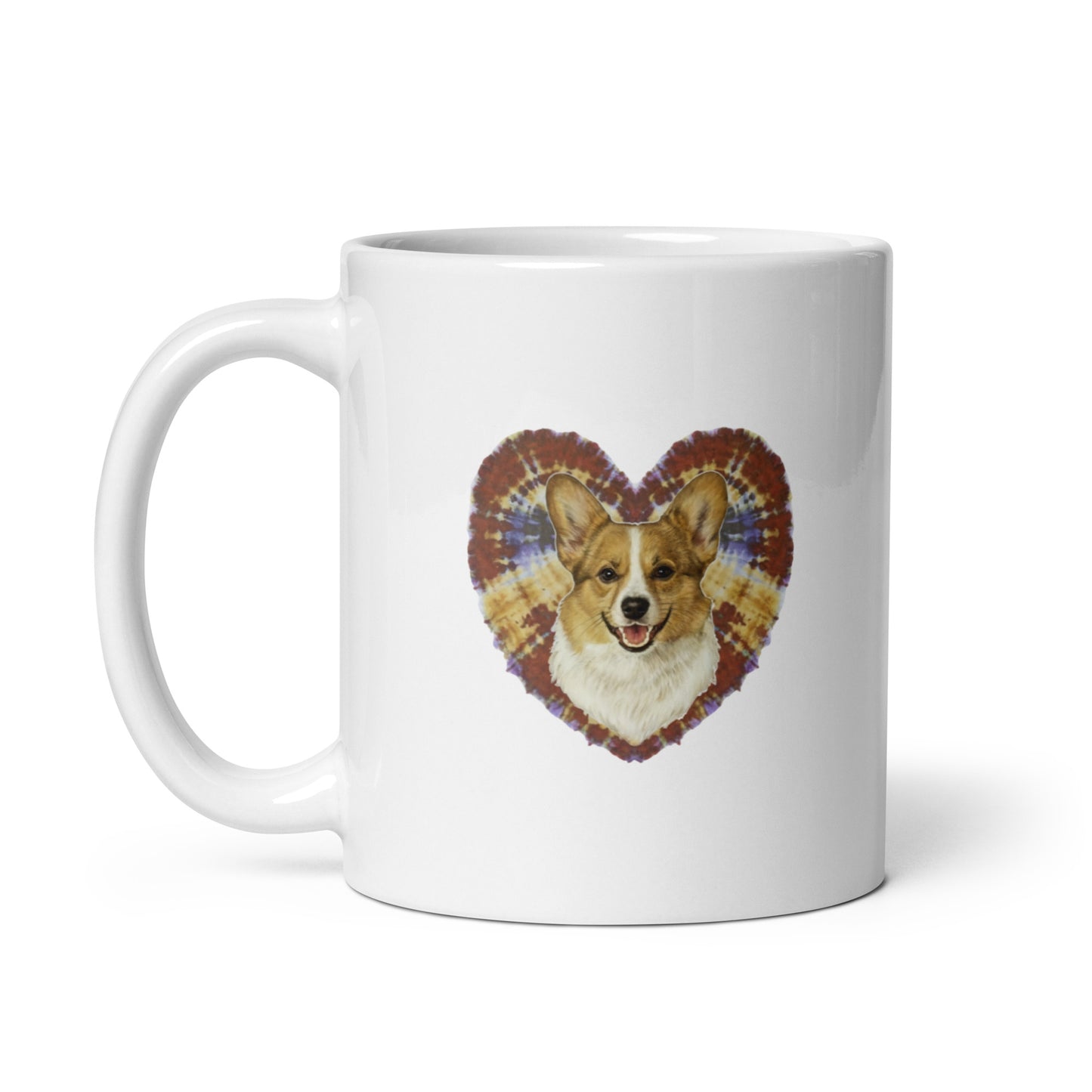 A Welsh Corgi White glossy mug - Deki's Variety Store