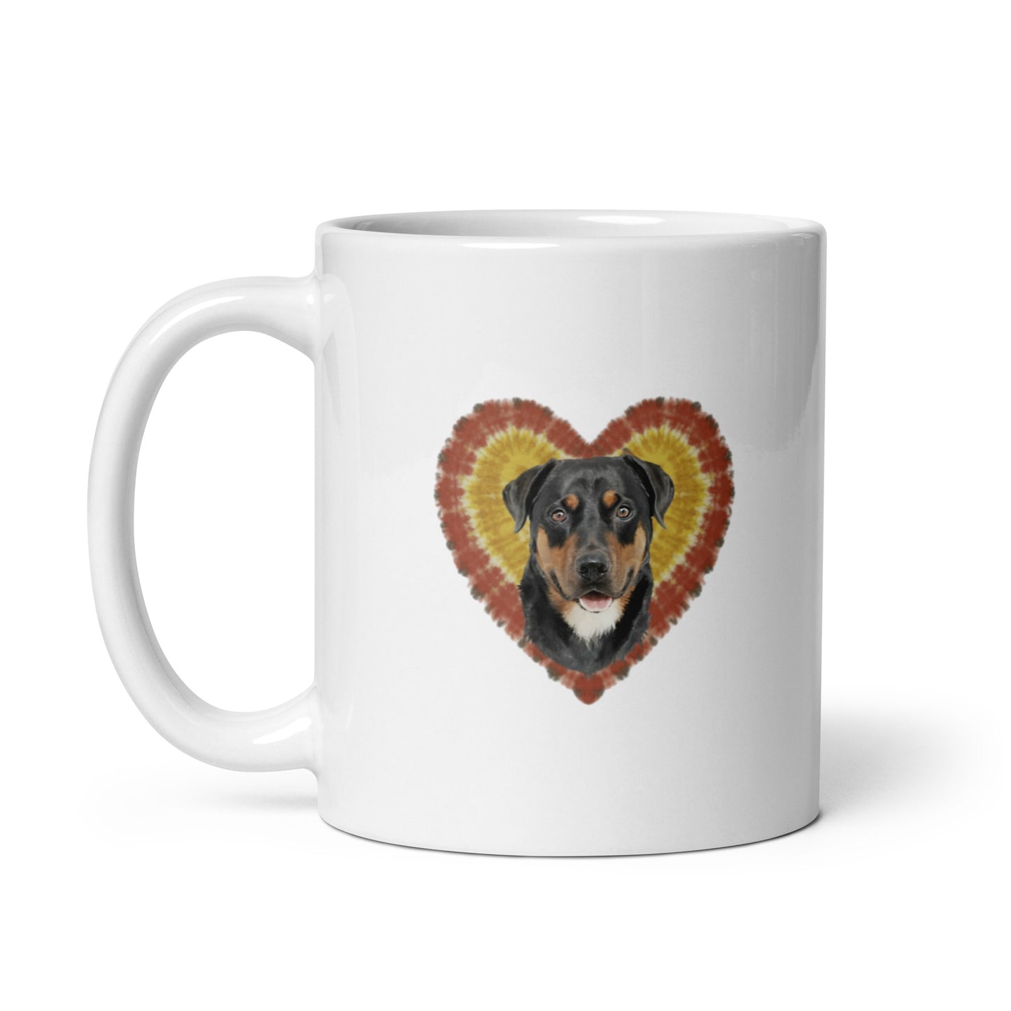 A Rotweiler White glossy mug - Deki's Variety Store