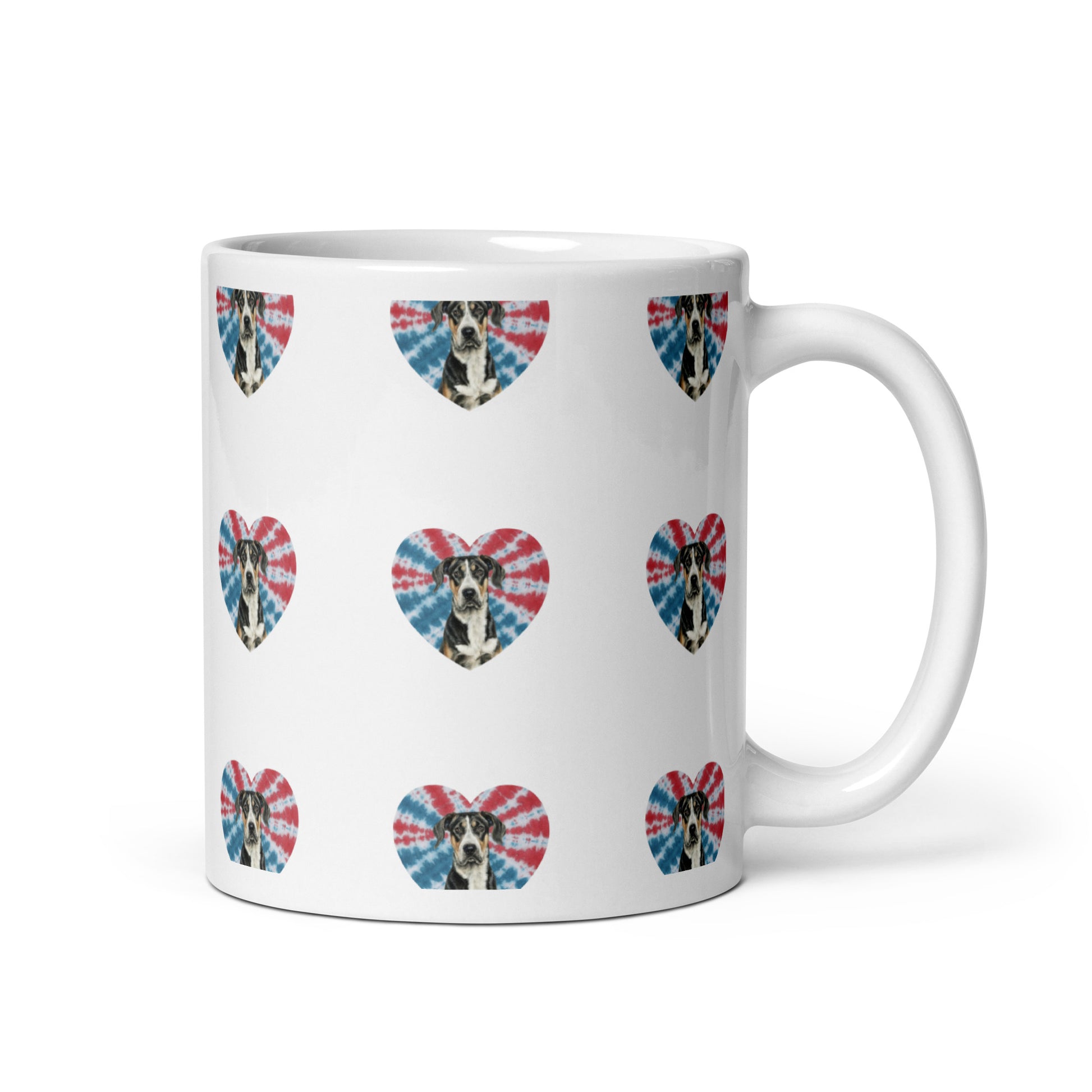 A Great Dane White glossy mug - Deki's Variety Store