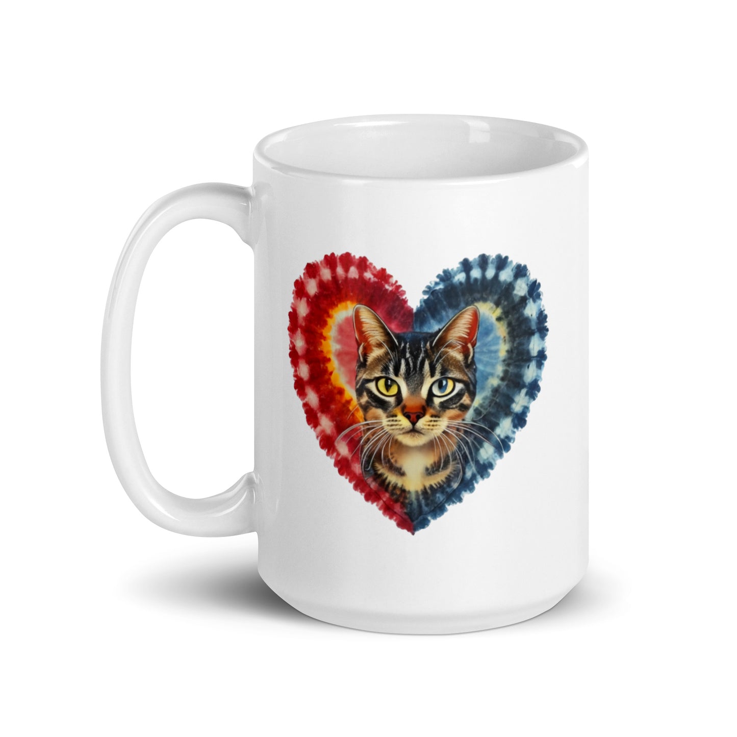 A Moggy Cat White glossy mug - Deki's Variety Store