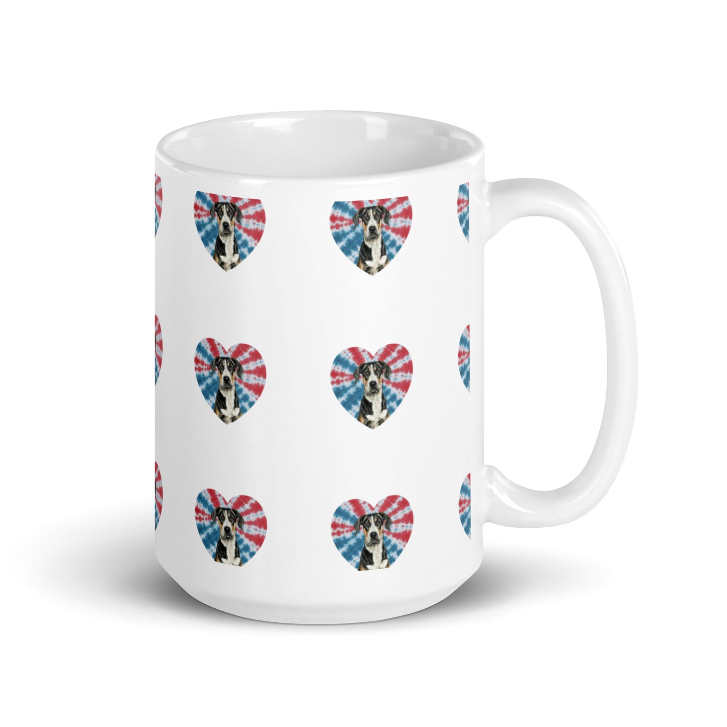 A Great Dane White glossy mug - Deki's Variety Store