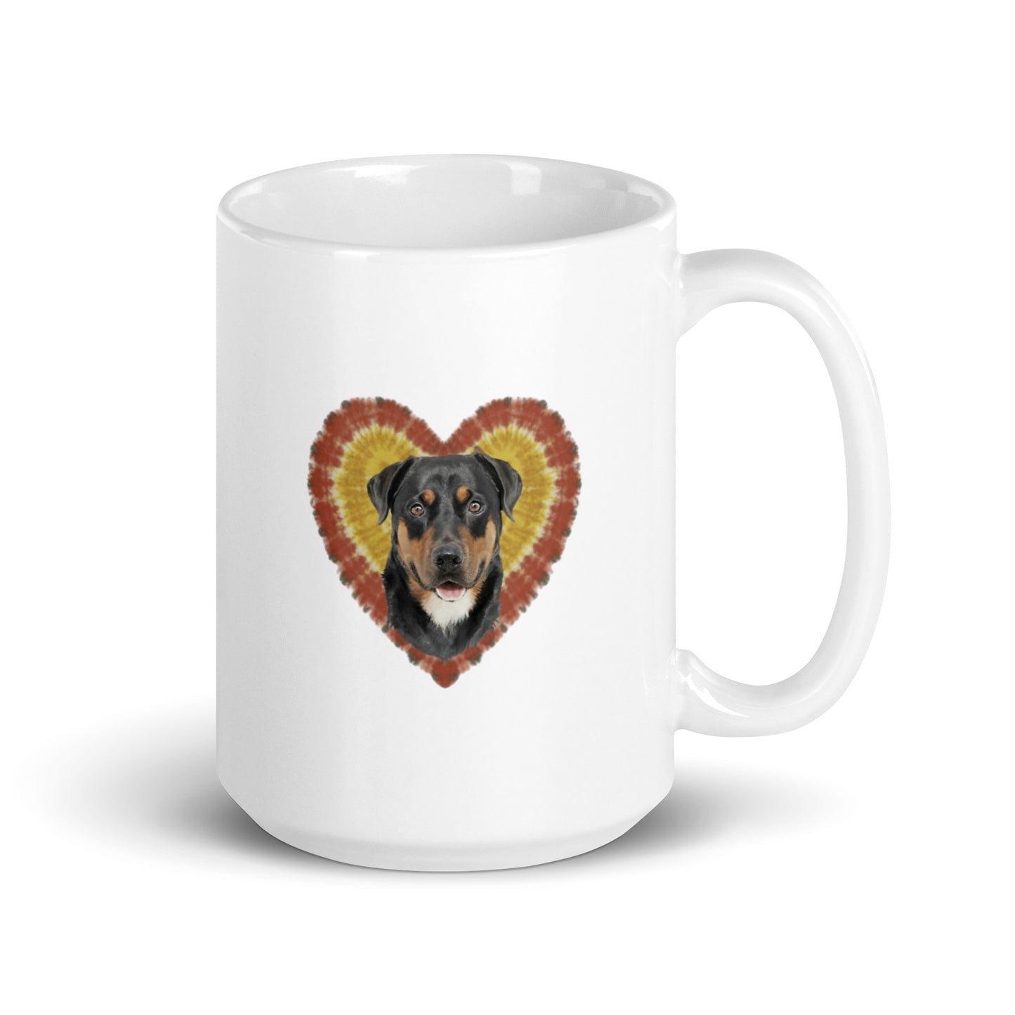 A Rotweiler White glossy mug - Deki's Variety Store