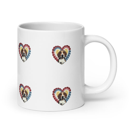 I Love my Beagle White glossy mug - Deki's Variety Store