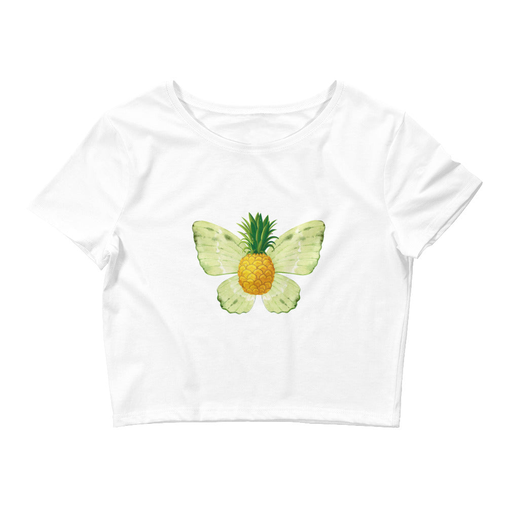 "Pineapple-Fly" Women’s Crop Tee - Deki's Variety Store