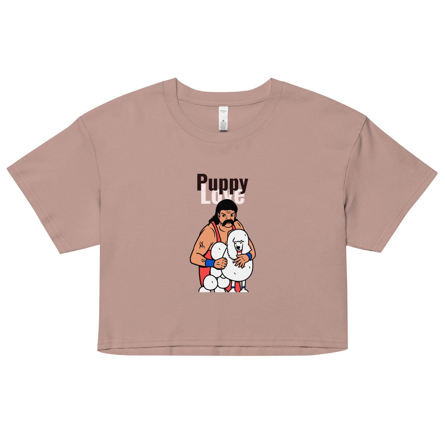 Puppy Love Crop Top Women’s crop top - Deki's Variety Store