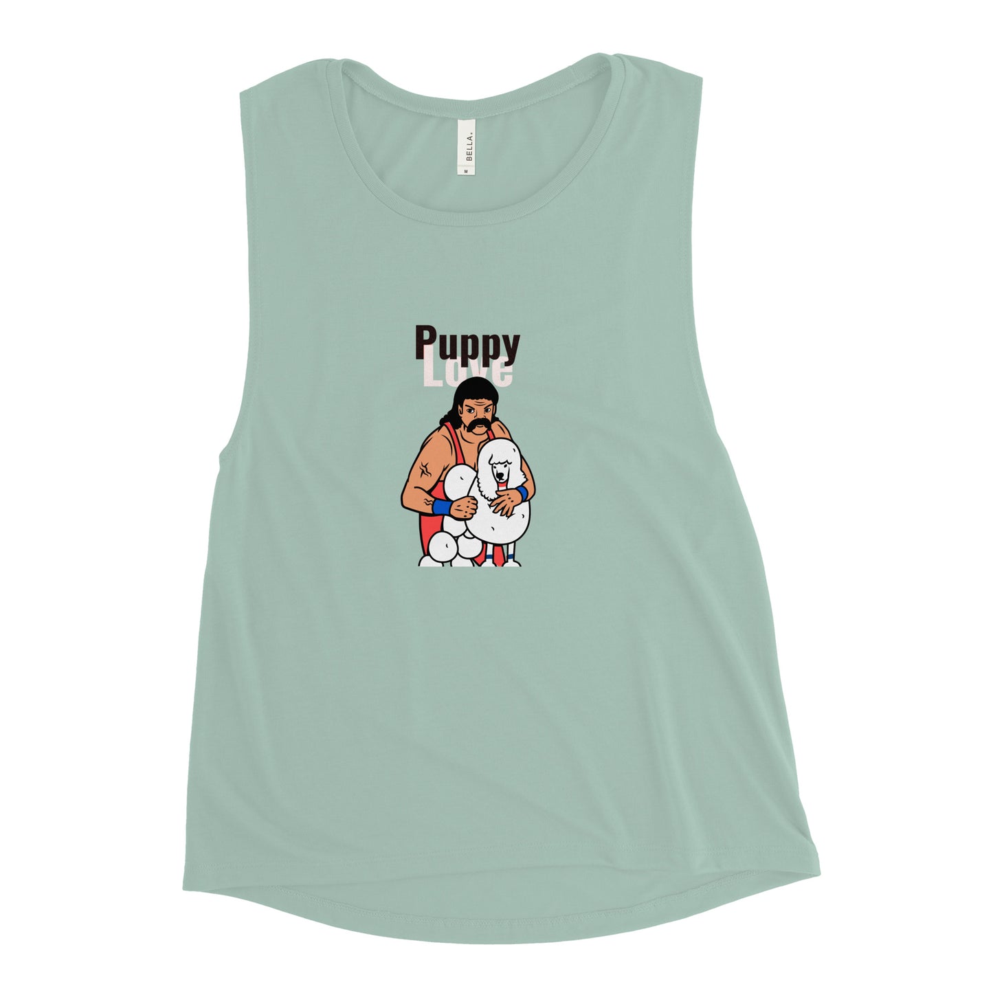 Puppy Love Ladies’ Muscle Tank - Deki's Variety Store