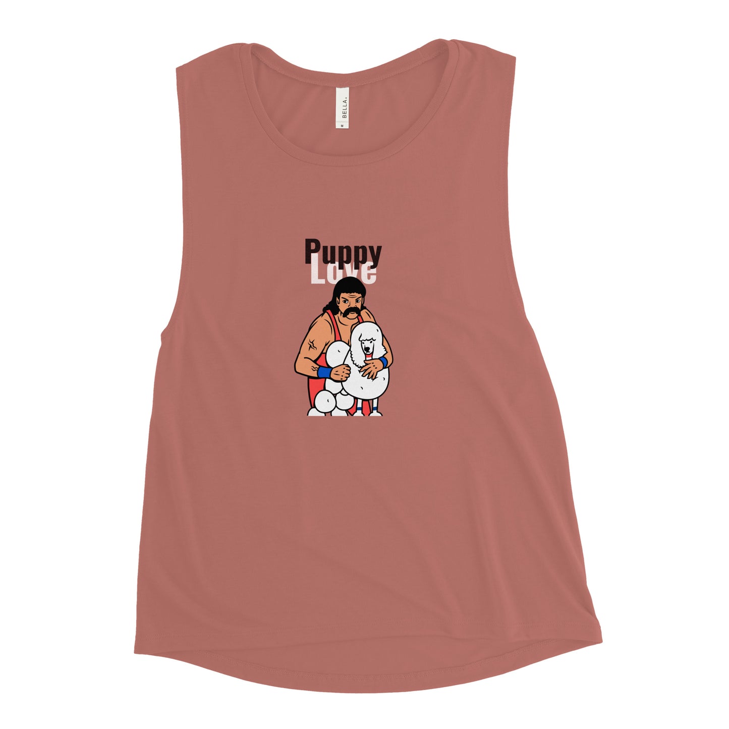 Puppy Love Ladies’ Muscle Tank - Deki's Variety Store