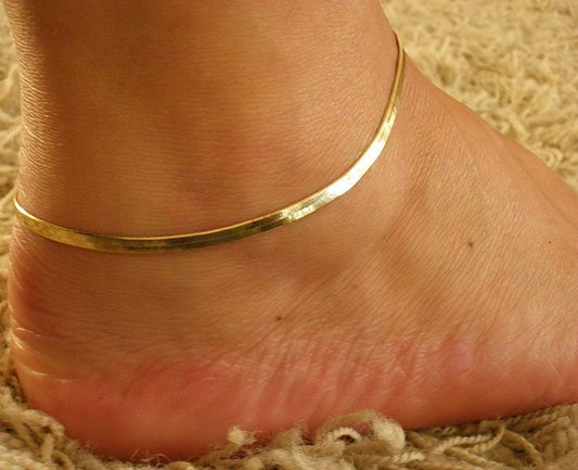 Gold/Silver chain anklet - Deki's Variety Store