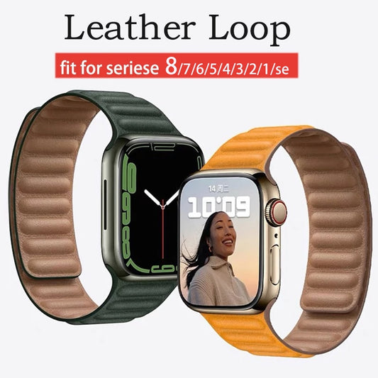 Leather Strap for Apple Watch - Deki's Variety Store
